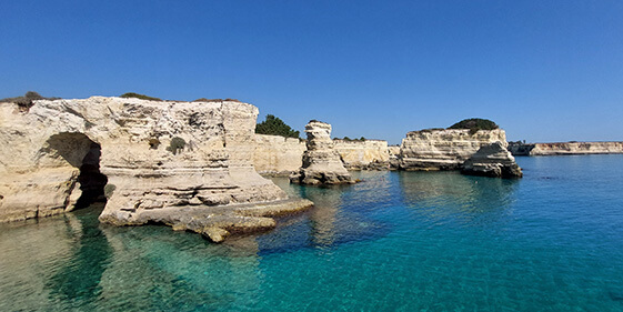 I faraglioni di Sant’Andrea