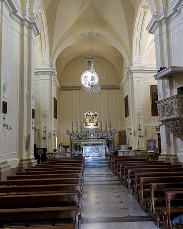 Interno del Santuario