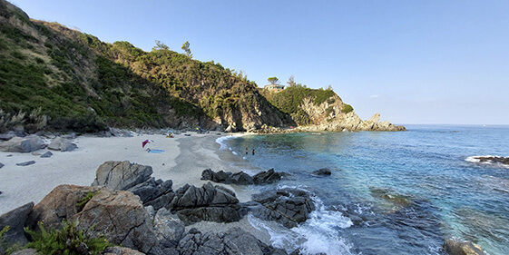 Spiaggia Paradiso del Sub, costa degli Dei