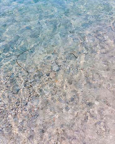 Mare sulla spiaggia di Formicoli